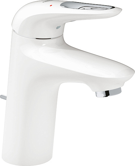 Grohe Eurostyle New Смеситель для раковины, с д/к, длина излива 11 см, цвет: белая луна 33558LS3