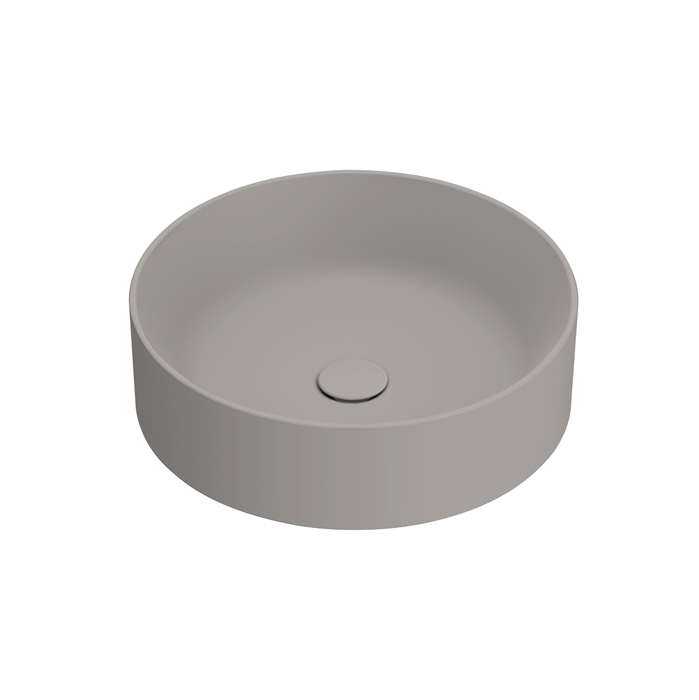 Catalano Zero Раковина чаша d45 см, без перелива, цвет: tortora satinato 0123450032