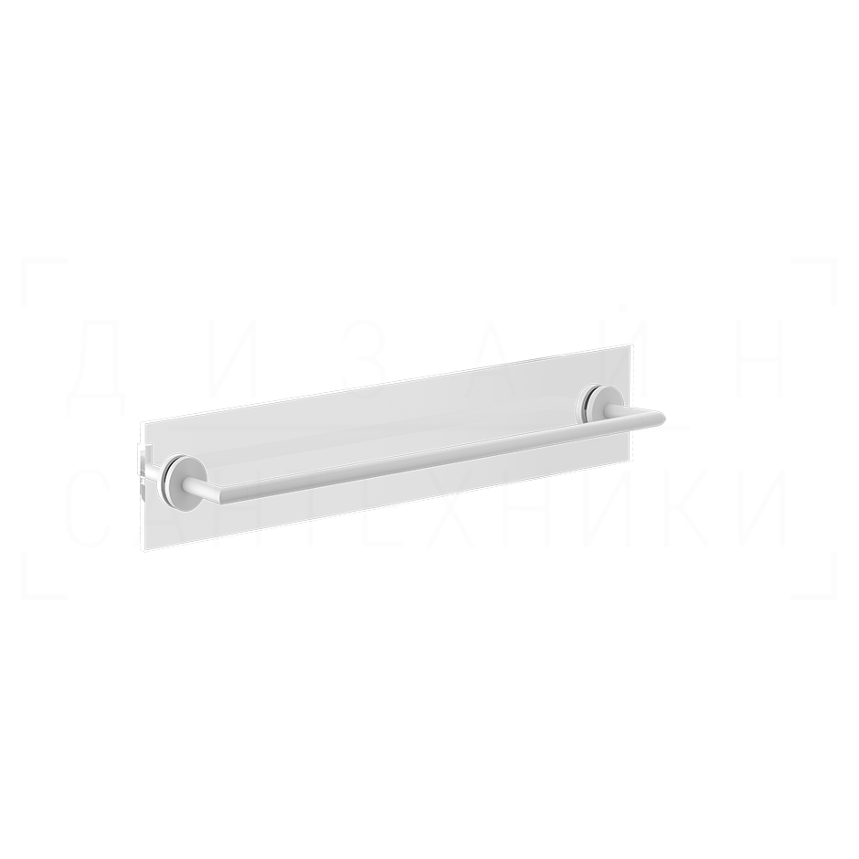 Gessi Ventaglio Полотенцедержатель для крепления на стекло 65 см, цвет: matte white 63728#279