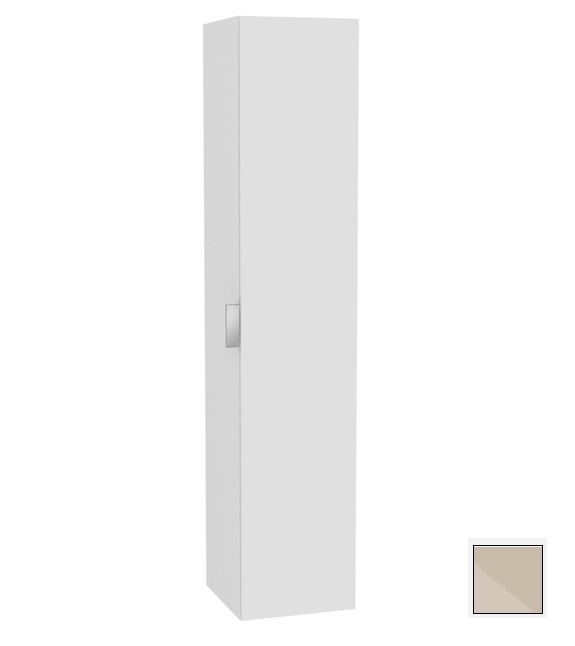 Keuco Edition 11 Шкаф-пенал подв., 3 стеклянные полки, с корзиной 35x37x170h см, кашемир 31331 180002