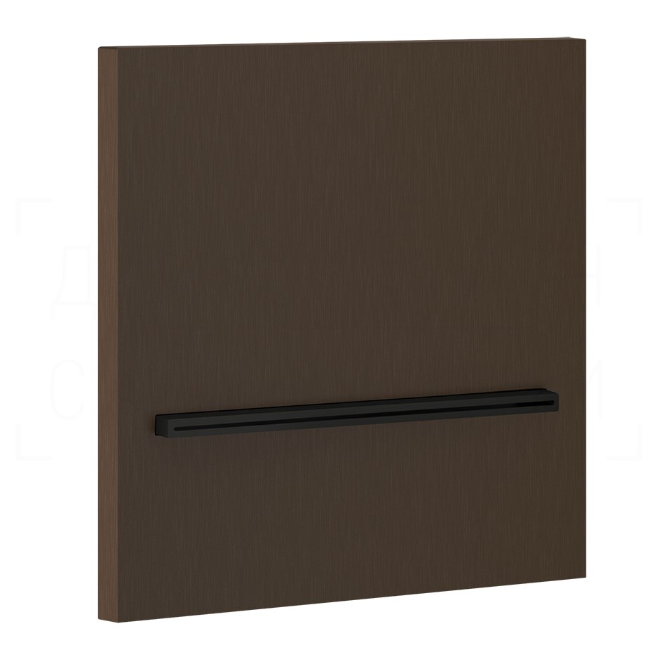 Gessi Cascata Излив настенный каскадный, цвет: dark bronze 20295#845