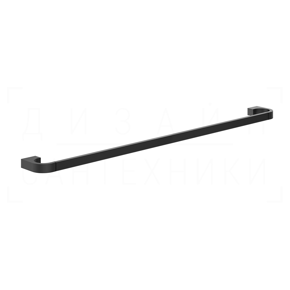 Gessi Perle Полотенцедержатель 63,5 см, подвесной, цвет: matte black 74914#299