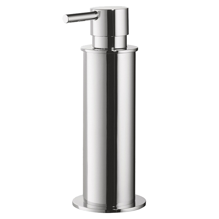 Colombo Design Plus Дозатор для жидкого мыла, настольный, латунная колба, цвет: graphite W4980.GL
