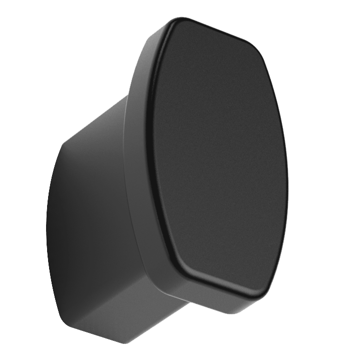 Colombo Design Trenta Крючок для полотенец, подвесной, цвет: matt graphite BPT17.GM
