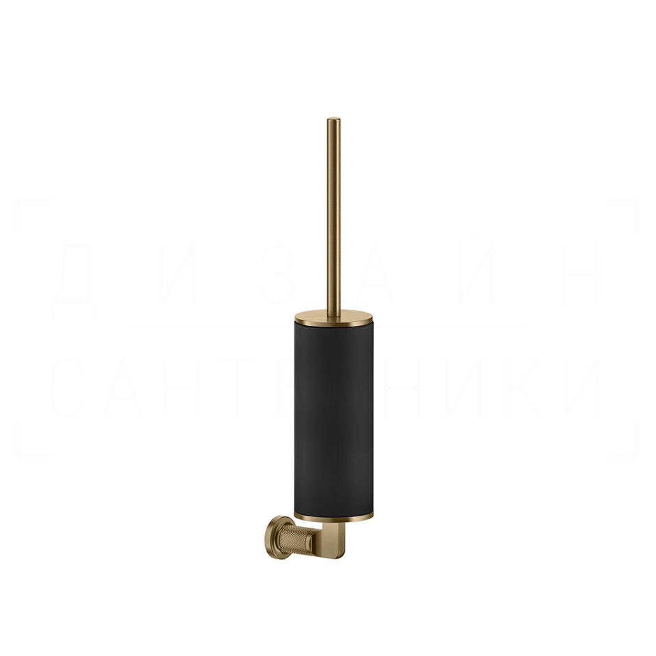 Gessi Inciso Ершик для унитаза подвесной, колба Neolite, цвет: black/warm bronze brushed PVD 58520#726