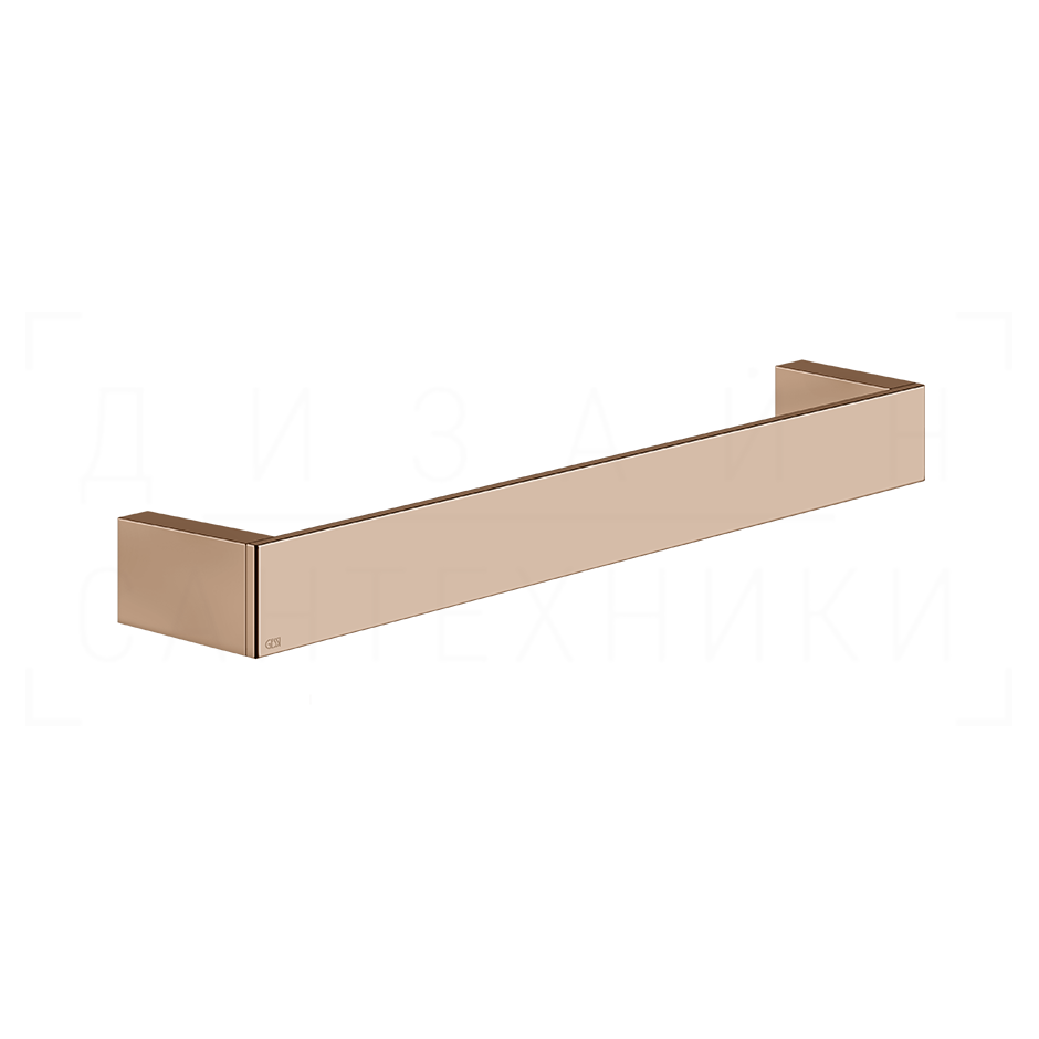 Gessi Inverso/Rettangolo Полотенцедержатель 31,5 см, подвесной, цвет: copper PVD 20897#030