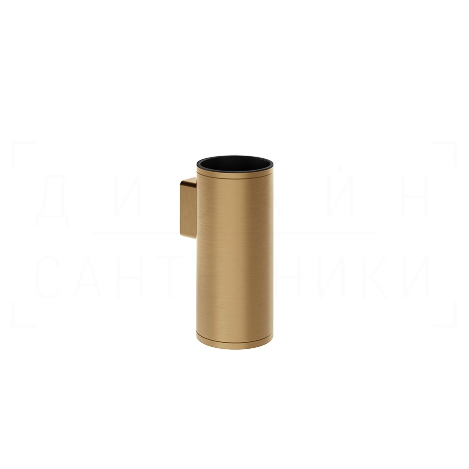 Gessi Pelle Стакан подвесной, латунный, цвет: warm bronze brushed PVD 78507#726