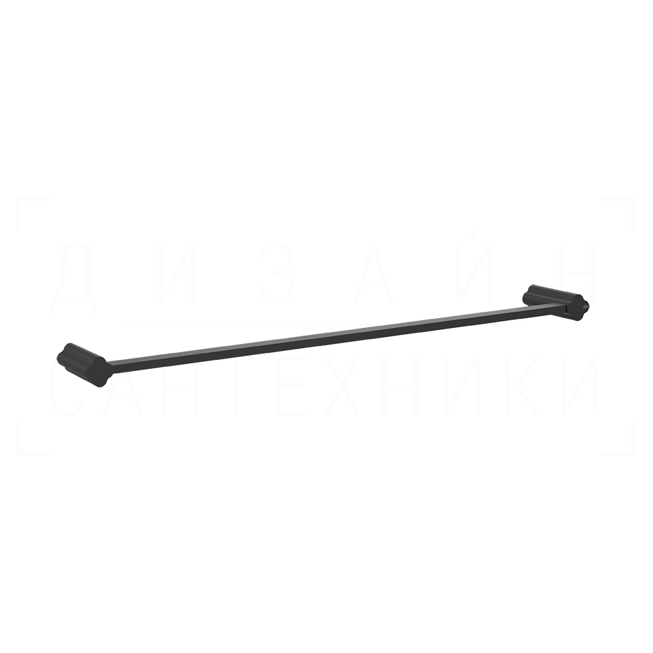 Gessi Ludovica Полотенцедержатель 62,8 см, подвесной, цвет: matte black 76503#299