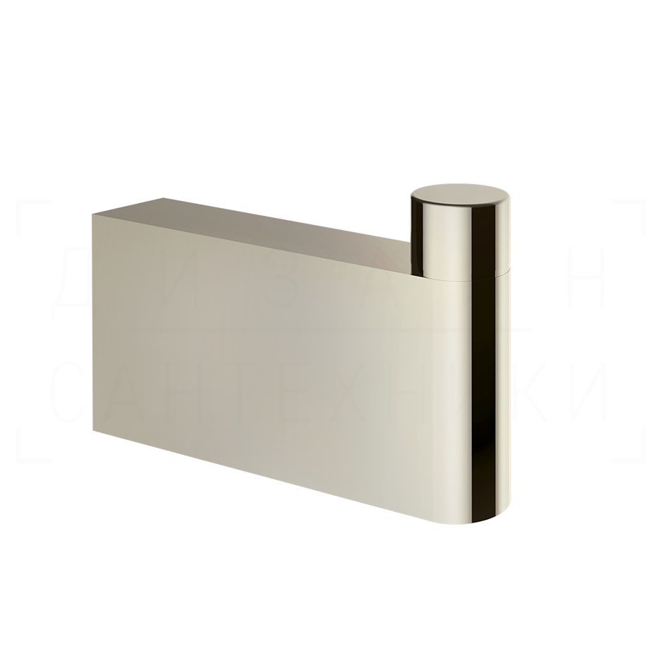 Gessi Origini Крючок для полотенец одинарный, подвесной, цвет: nickel PVD 66523#720