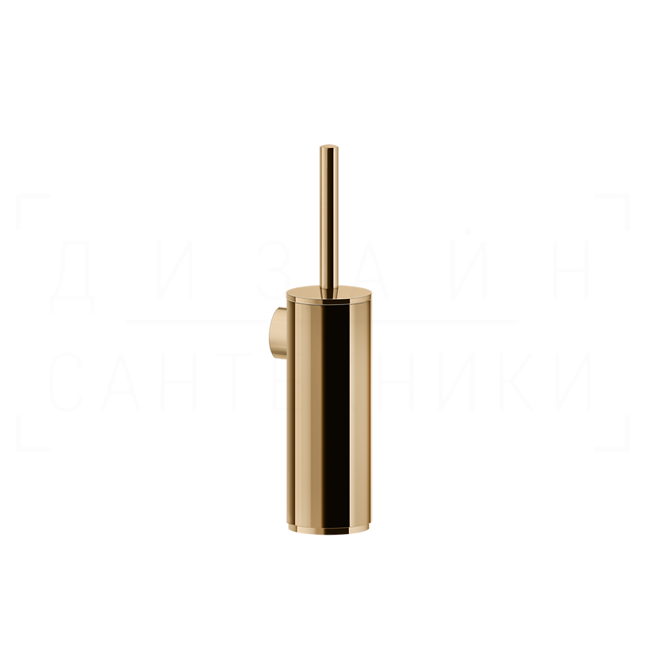 Gessi Rilievo Ершик для унитаза подвесной, с латунной колбой, цвет: warm bronze PVD 59519#735
