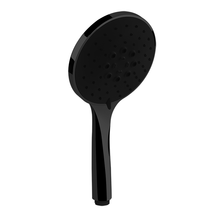 Gessi Душевая лейка 3 режима струи с черным диском, цвет: matte black 14378#299