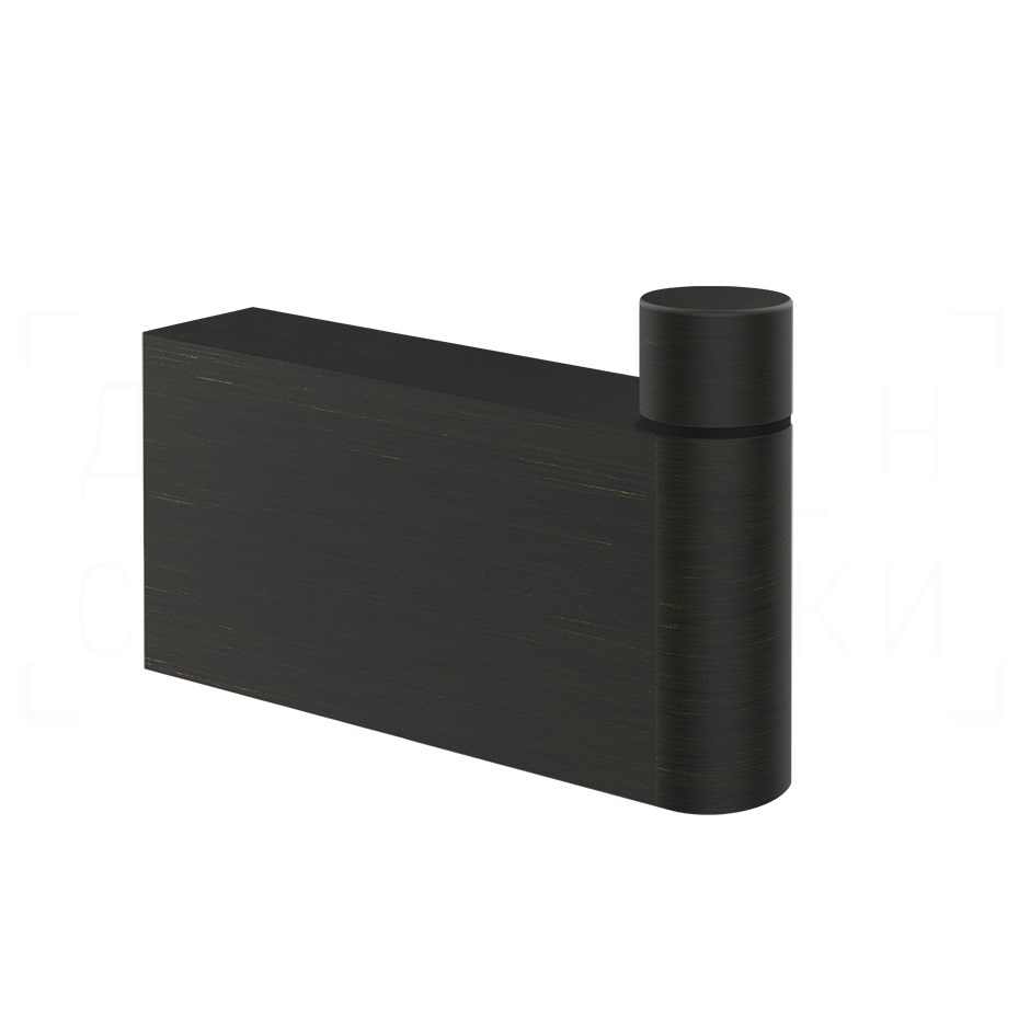 Gessi Origini Крючок для полотенец одинарный, подвесной, цвет: aged bronze 66523#187