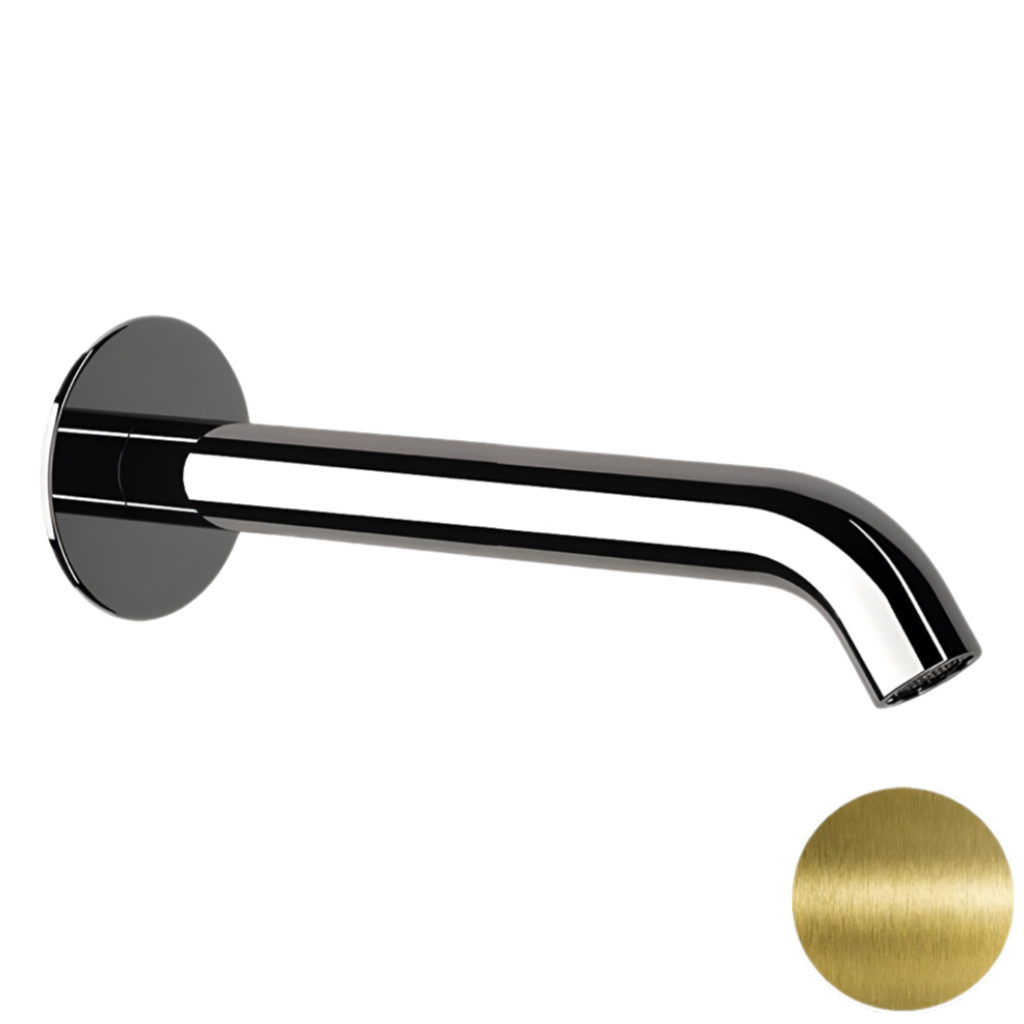 Remer X Style Излив настенный 18,3 см, цвет: vecchio ottone 91XLVO