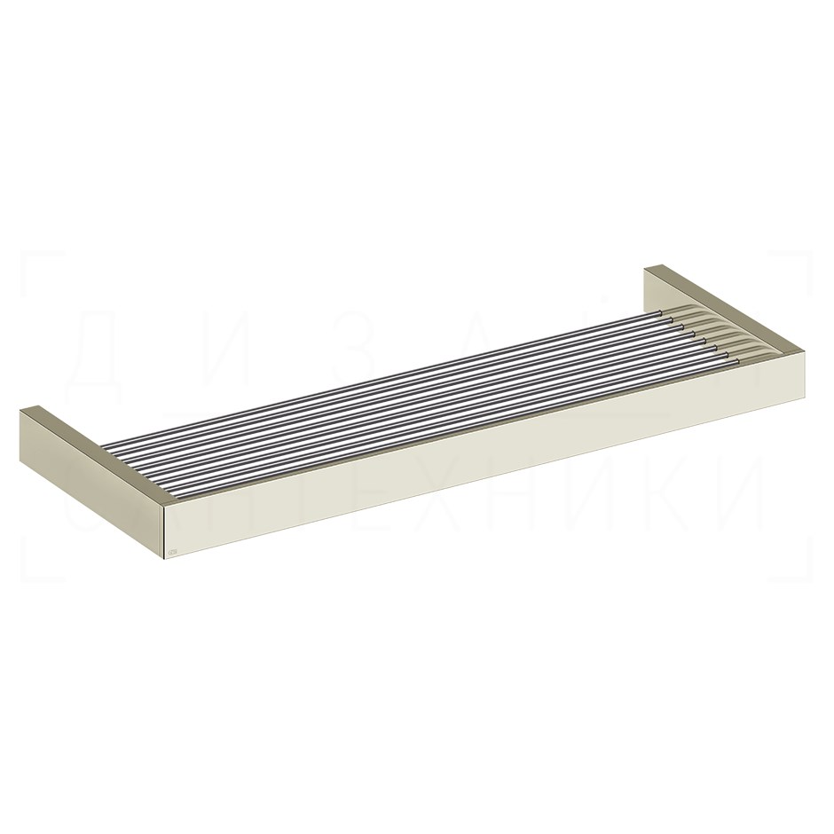 Gessi Inverso/Rettangolo Полочка-решетка металлическая 61,5 см, подвесная, цвет: nickel PVD 20950#720
