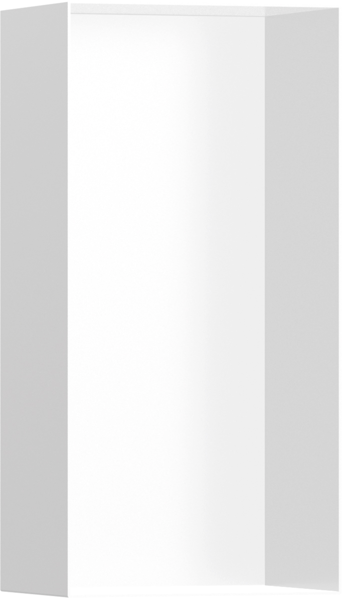 Hansgrohe XtraStoris Minimalistic Полка в нишу встраиваемая 15х10х30h см, цвет: матовый белый 56070700