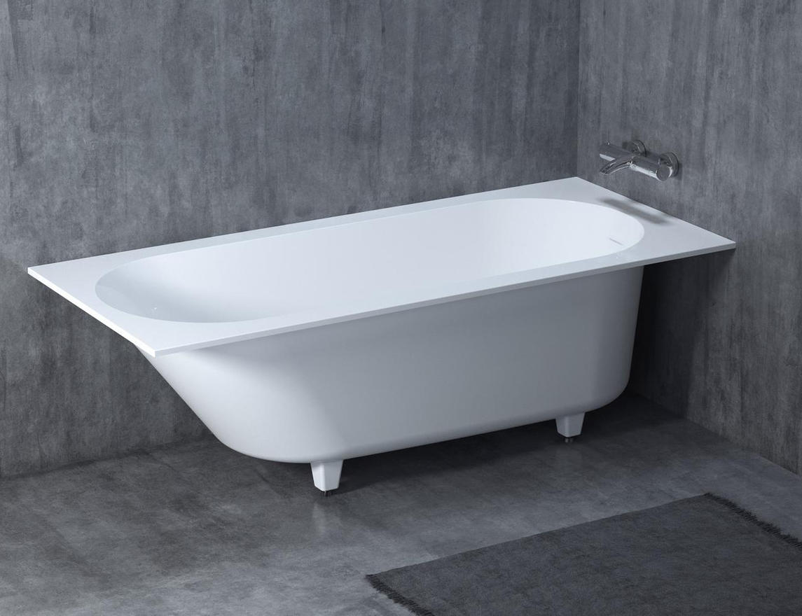 Salini Ornella Kit Ванна из S-Sense встраиваемая 180x80 см, цвет: RAL полностью матовый 102412MF