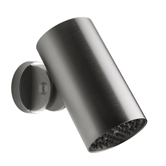 Gessi Spotwater Верхний душ d7,9 см, настенный, 1 вид струи тропический ливень, цвет: matte black 57263#299
