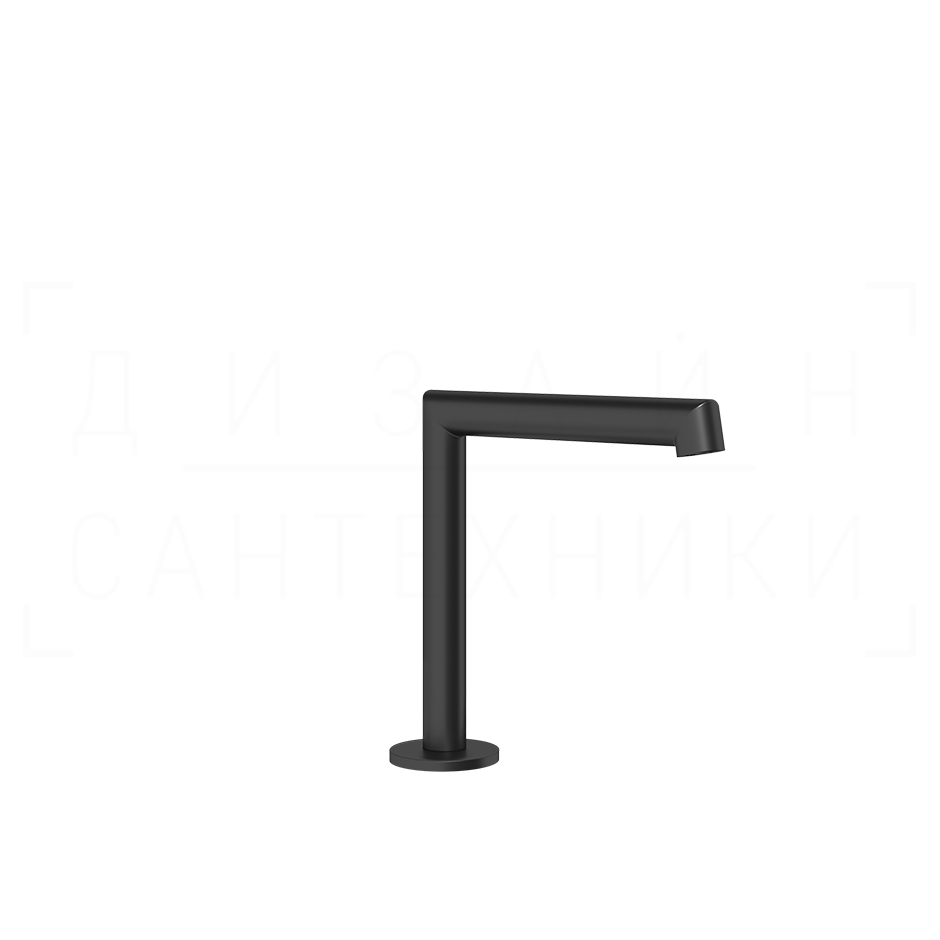 Gessi Anello Излив отдельностоящий для раковины 14,4 см, цвет: matte black 63321#299
