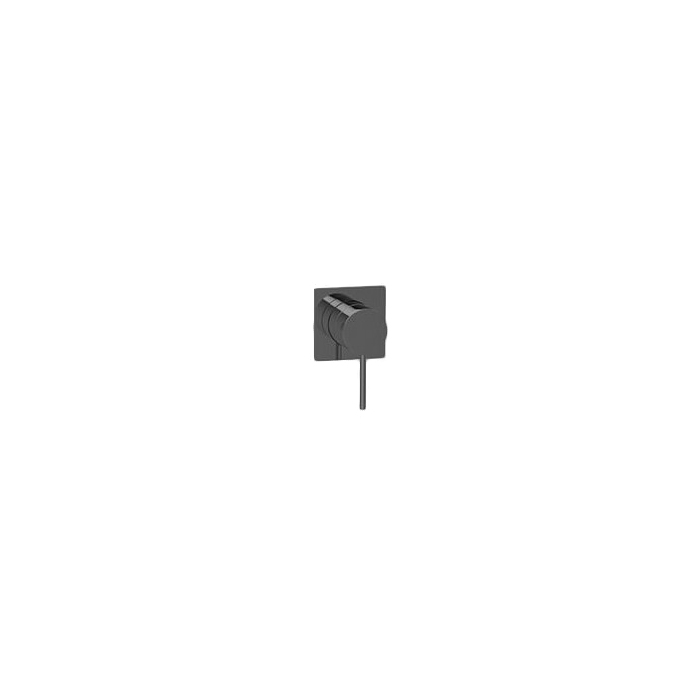 Almar Modular Square Смеситель для душа, внешняя часть на 1 потр, цвет: brushed absolute black E180190.AB