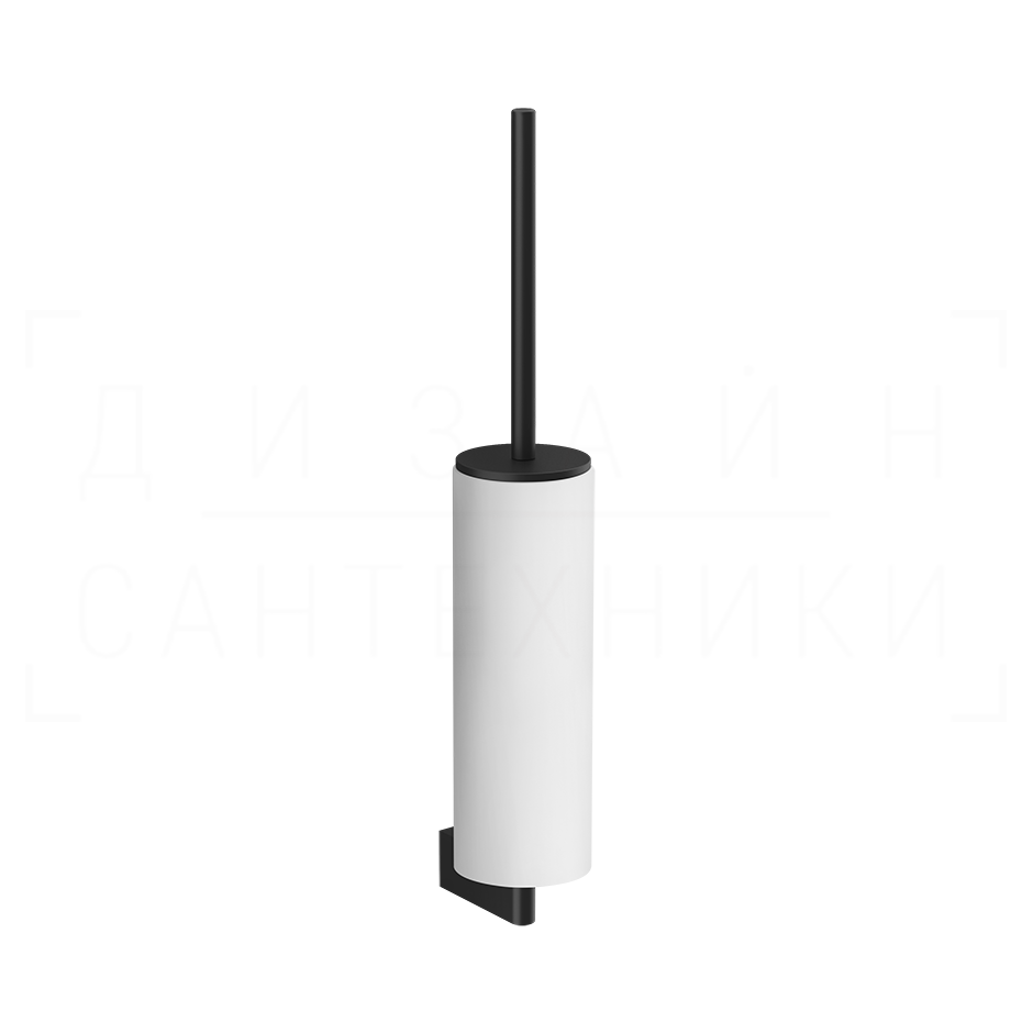 Gessi Origini Ершик для унитаза подвесной, с кермической колбой Neolite, цвет: white/matte black 66419#299