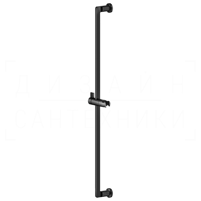 Gessi Inciso Душевая штанга 84,1 см, с держателем для лейки, цвет: black metal PVD 58144#706