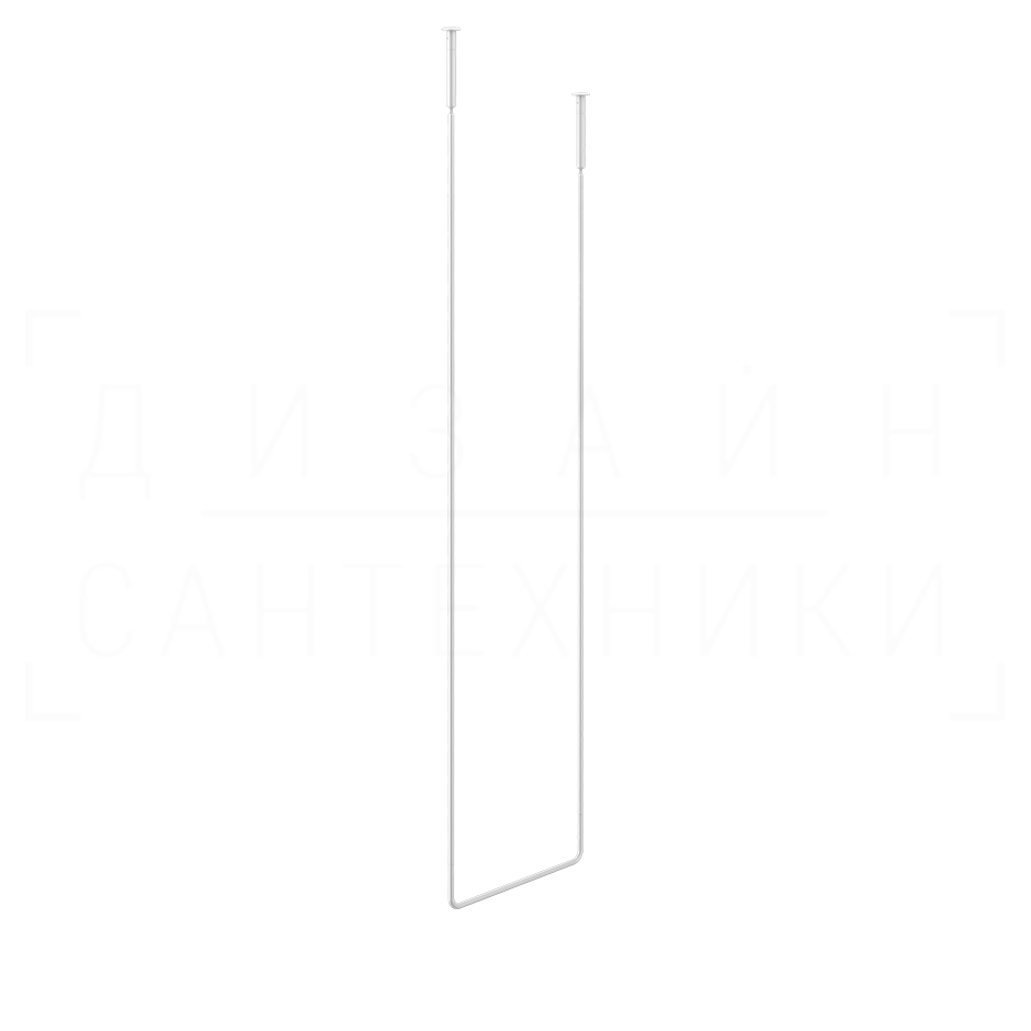 Gessi Goccia Полотенцедержатель потолочный 46,4x160h см, подвесной, цвет: matte white 38144#279