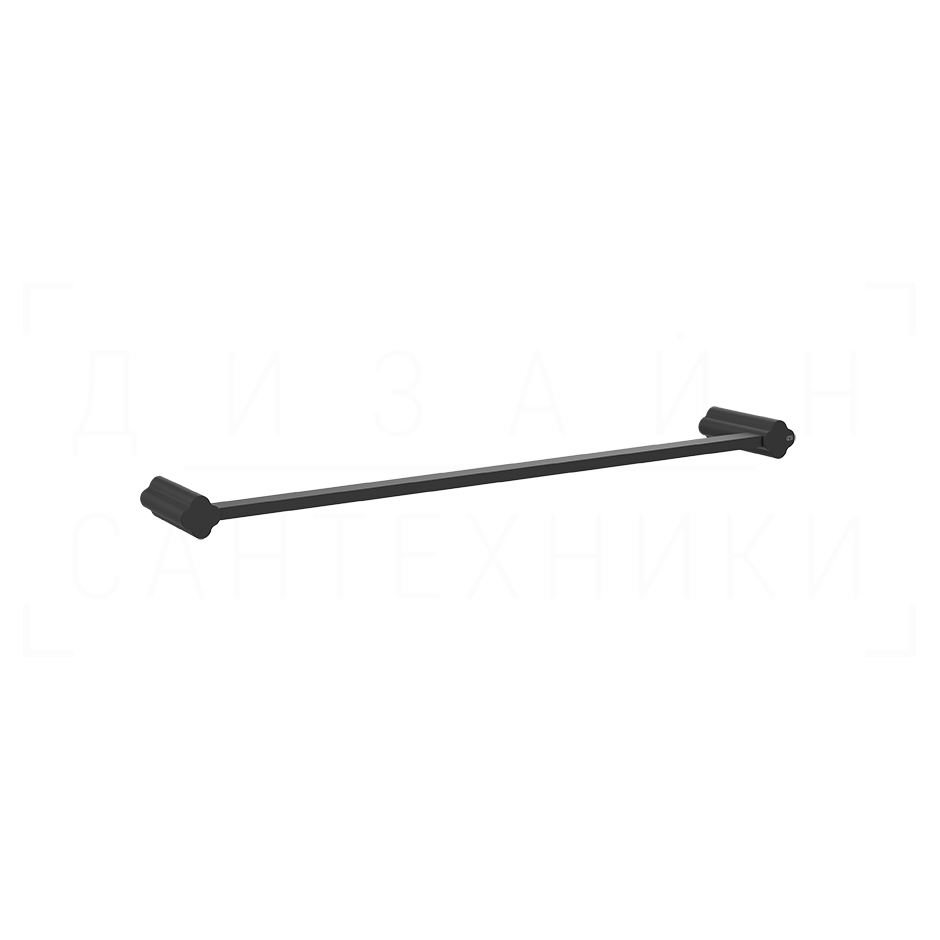 Gessi Ludovica Полотенцедержатель 47,8 см, подвесной, цвет: matte black 76500#299