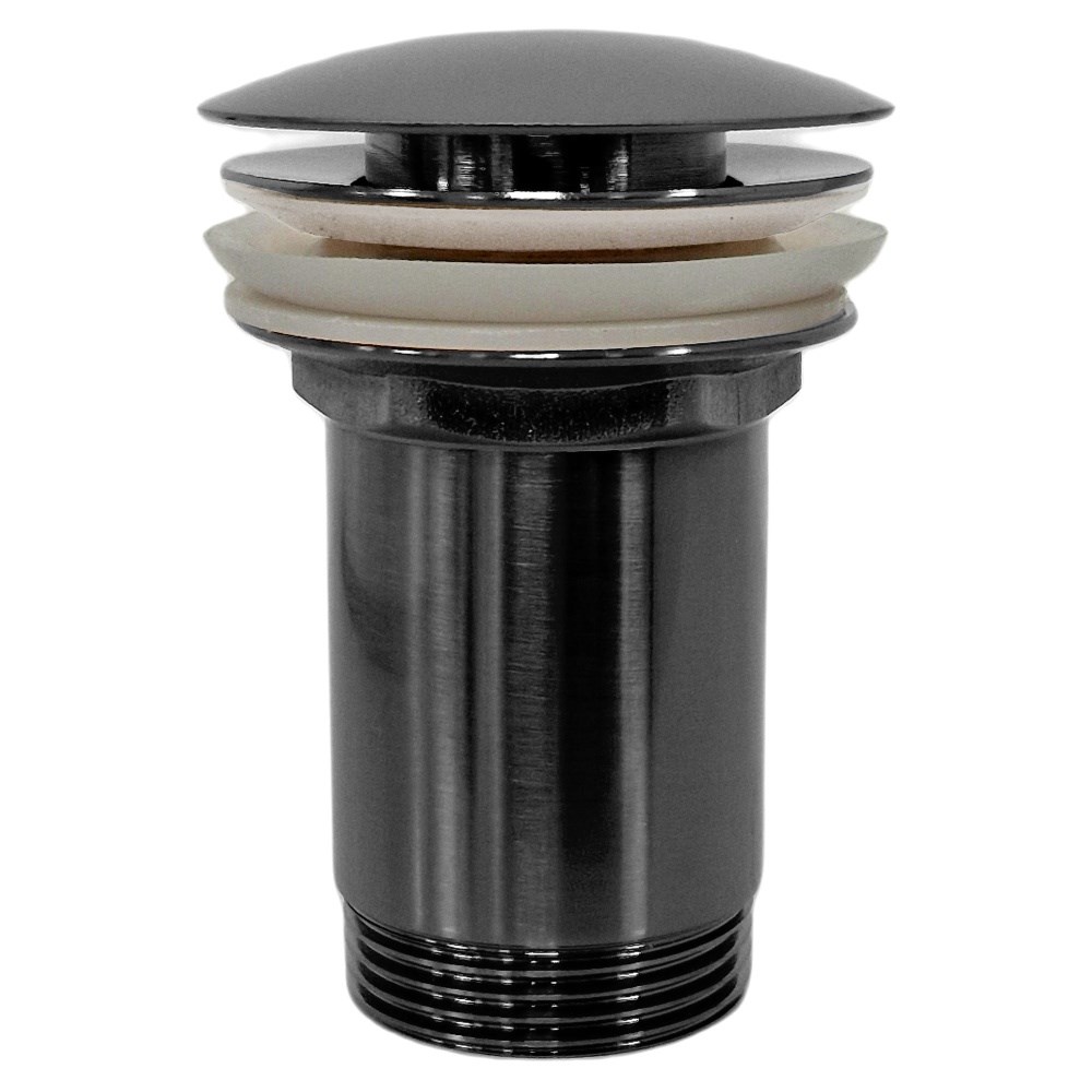 Ramonsoler Accesorios Донный клапан Click-Clack 1 1/4, без перелива, цвет: графит брашированный 1219LGR