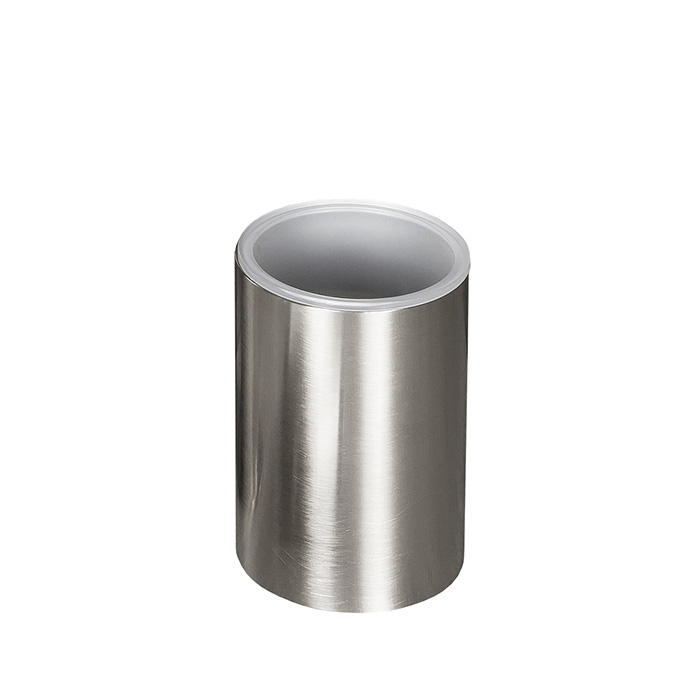 Colombo Design Plus Стакан для зубных щеток настольный, латунный, цвет: stainless steel W4941.HPS1