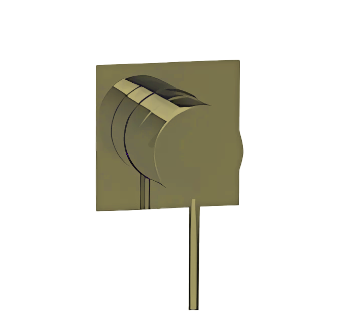 Almar Modular Square Смеситель для душа, внешняя часть на 1 потребитель, цвет: brushed high brass E180190.HB