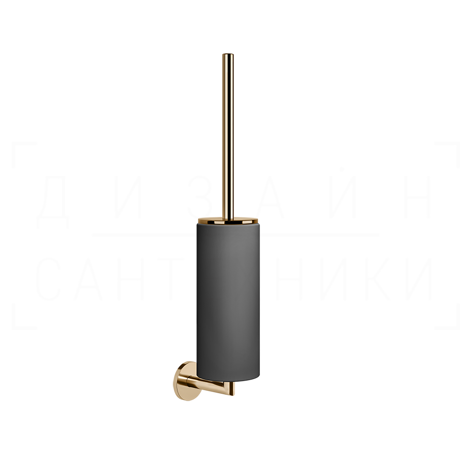 Gessi Ventaglio Ершик для унитаза подвесной, колба Neolite, цвет: black/warm bronze PVD 63620#735