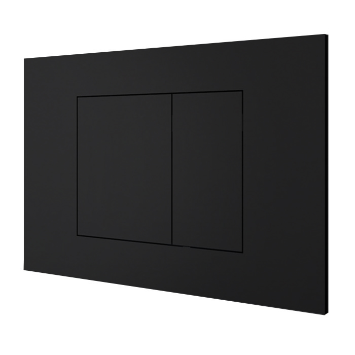 Almar WC Plate Кнопка смыва для бачка, цвет: polished deep black E330001.DB