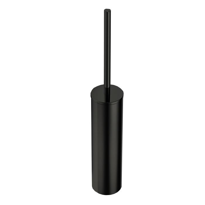 Colombo Design Mini Ершик для унитаза, напольный, с латунной колбой, цвет: matt graphite B4006.GM