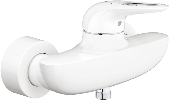 Grohe Eurostyle New Смеситель для душа накладной, с выходом для шланга, цвет: белая луна 33590LS3
