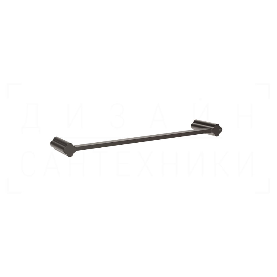 Gessi Ludovica Полотенцедержатель 32,8 см, подвесной, цвет: black metal brushed PVD 76497#707