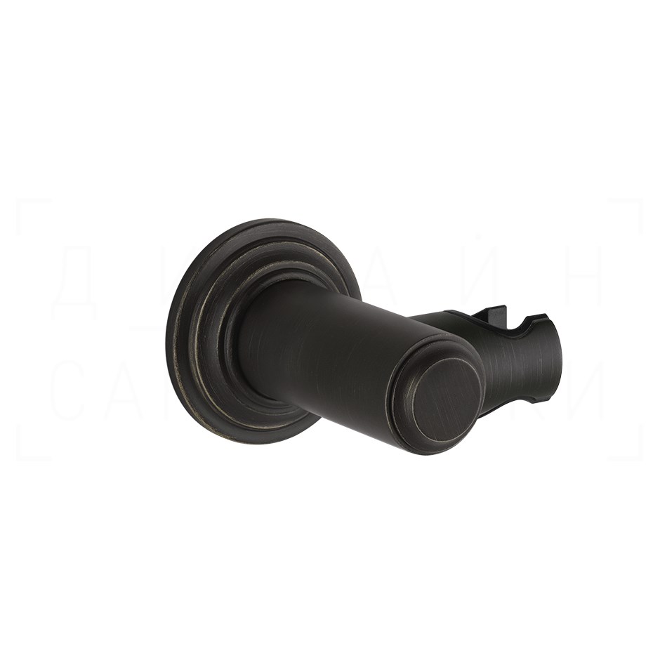 Gessi Venti20 Держатель для ручного душа поворотный, цвет: aged bronze 65160#187