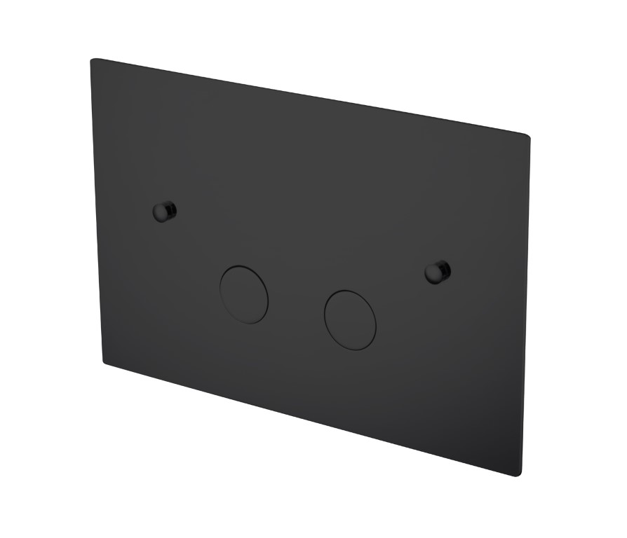 Boheme Кнопка смыва для инсталляции Geberit, 2 режима, латунь, цвет: black 647-B