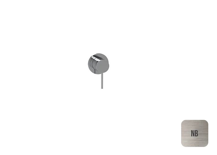 Almar Modular Round Смеситель для душа, внешняя часть на 1 потребитель, цвет: nickel brushed E180140.NB