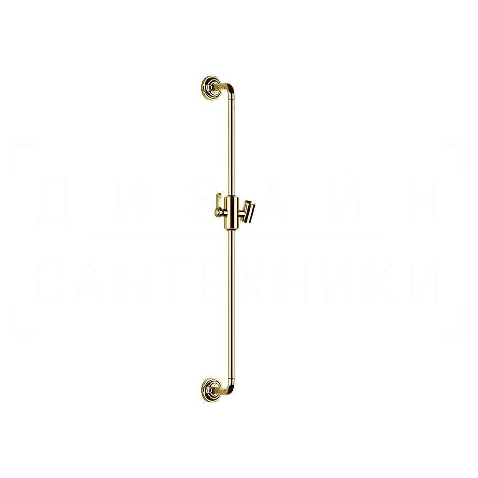 Gessi Venti20 Душевая штанга 86,5 см, с держателем для лейки, цвет: gold PVD 65145#246
