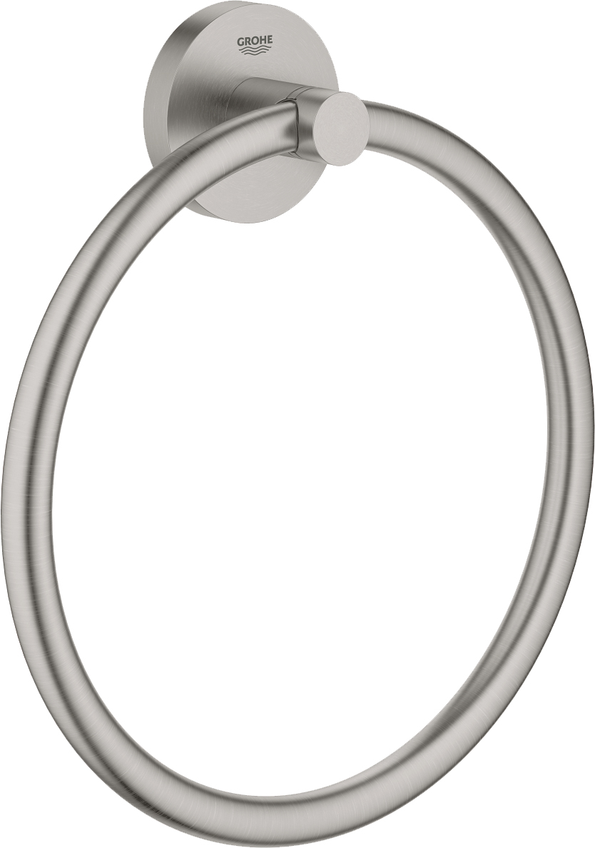 Grohe Essentials Полотенцедержатель 18 см, цвет: суперсталь 40365DC1