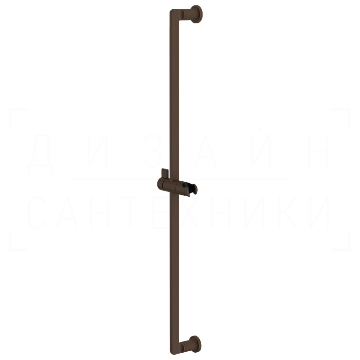 Gessi Inciso Душевая штанга 84,1 см, с держателем для лейки, цвет: dark bronze 58144#845