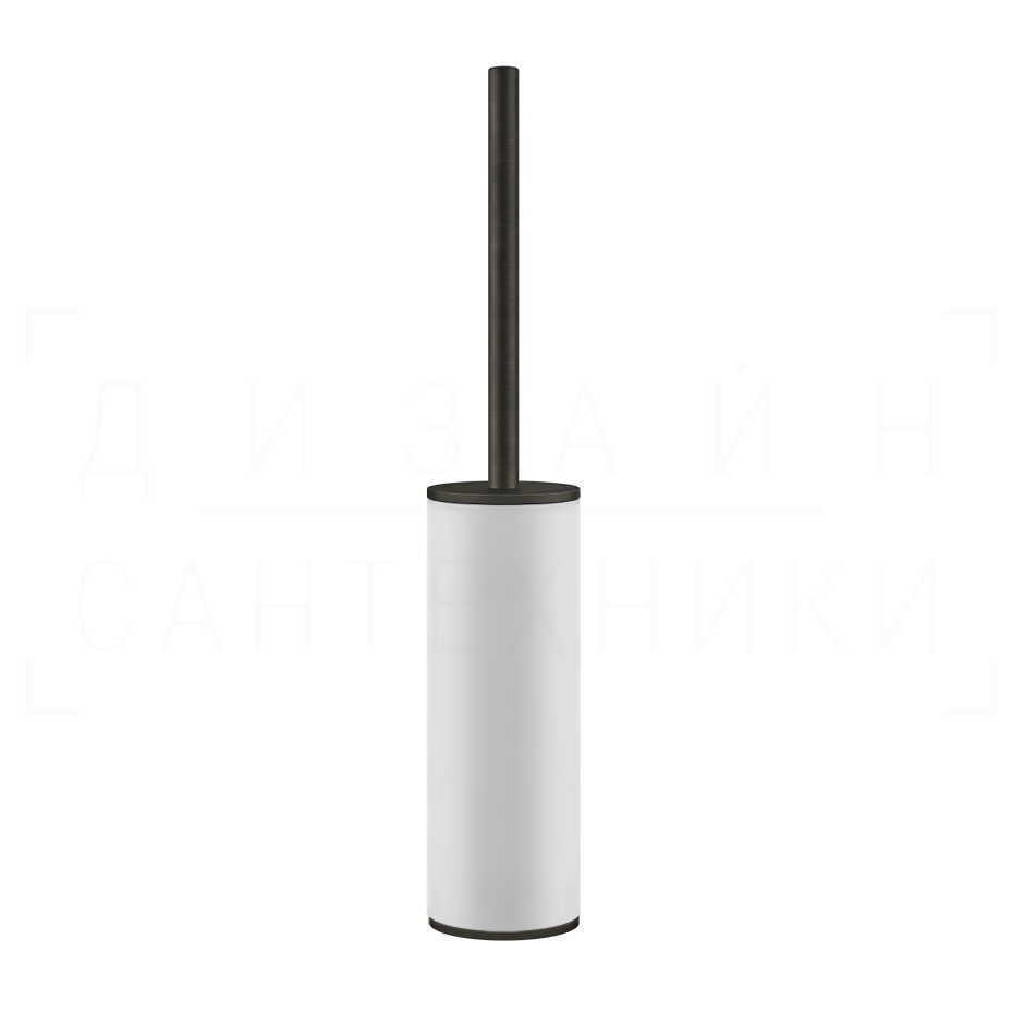 Gessi Inciso Ершик для унитаза напольный, с кермической колбой Neolite, цвет: white/aged bronze 58543#187
