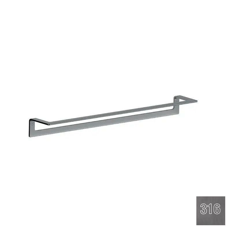 Almar Accessories Полотенцедержатель 60 см, подвесной, цвет: 316 PVD brushed gun metal E305003.GM316