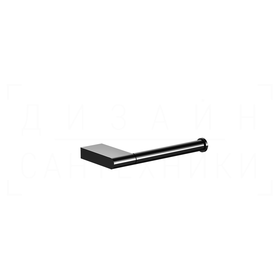 Gessi Inciso Держатель для туалетной бумаги открытый, подвесной, цвет: black metal PVD 66455#706