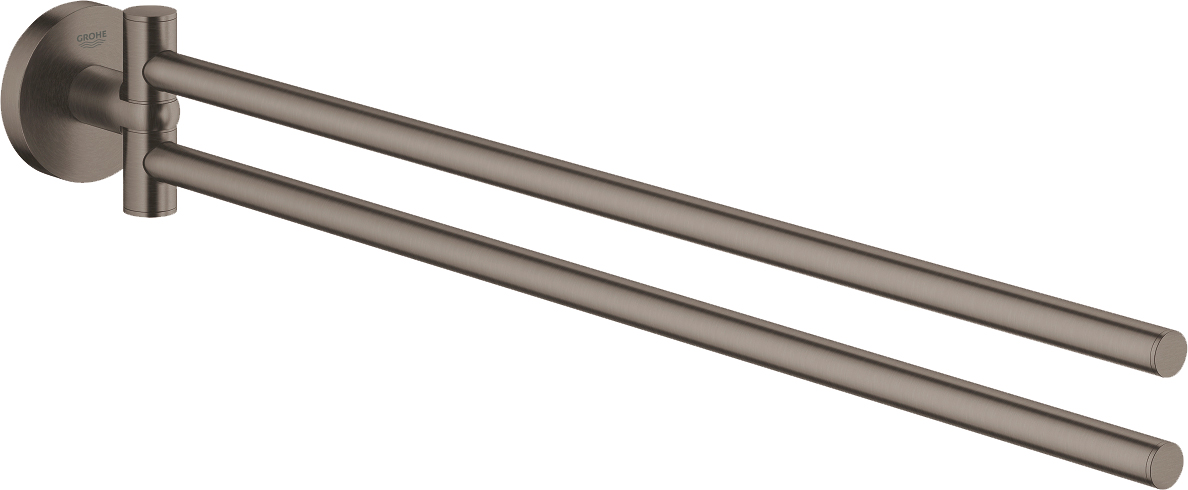 Grohe Essentials Полотенцедержатель 43,9 см, цвет: темный графит, матовый 40371AL1