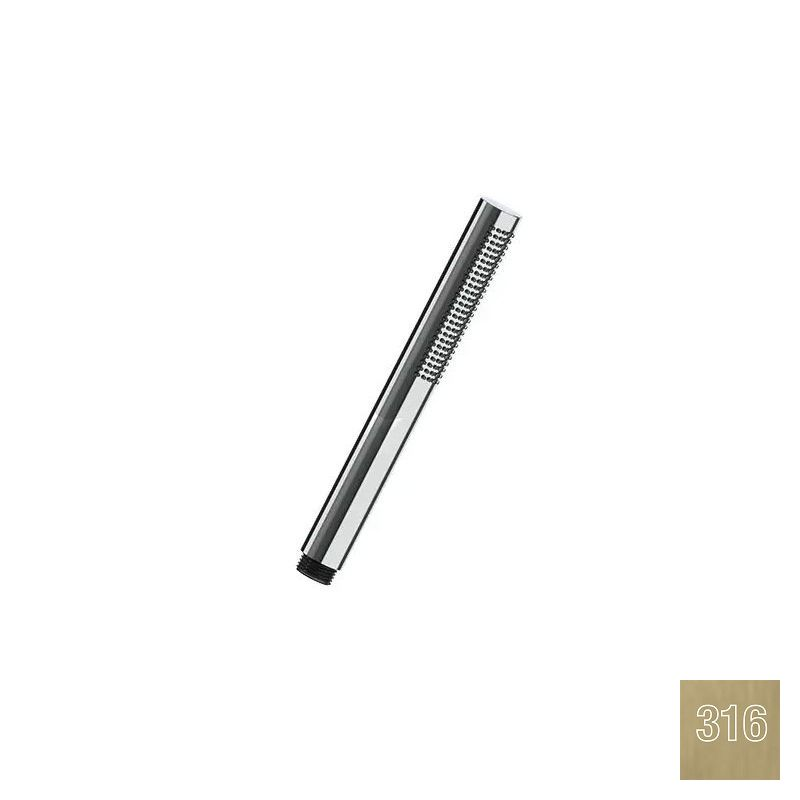 Almar Velvet Ручной душ, 1 режим, цвет: 316 PVD brushed high brass E082126.HB316