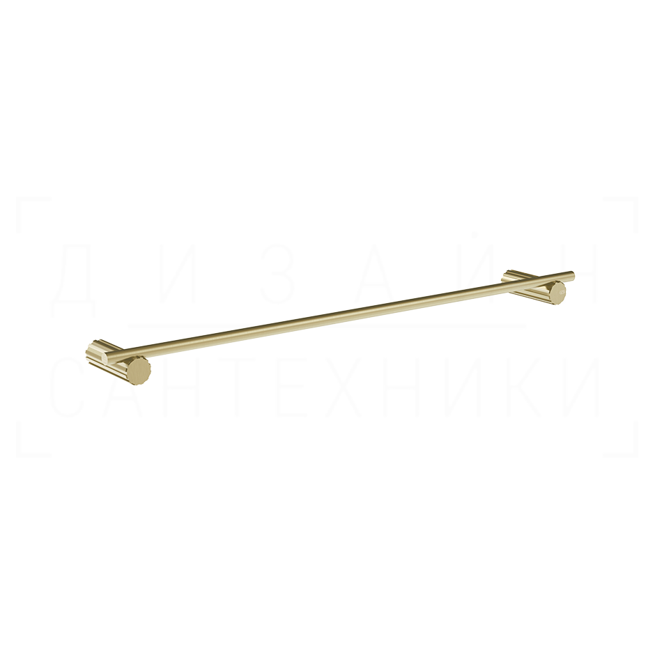 Gessi Incastri Полотенцедержатель 50 см, подвесной, цвет: brushed brass PVD 75500#727