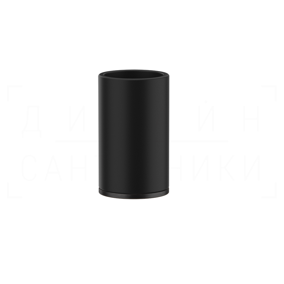 Gessi Inciso Стакан настольный, керамический Neolite, цвет: black/aged bronze 58532#187