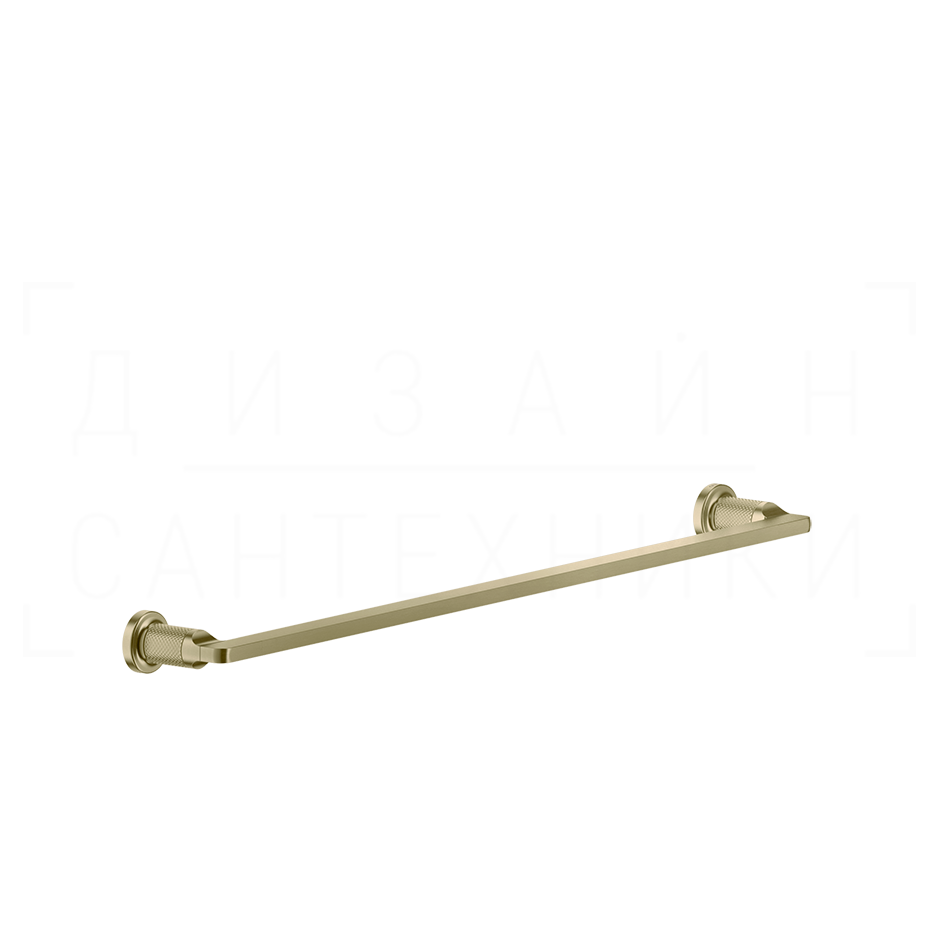 Gessi Inciso Полотенцедержатель 64,1 см, подвесной, цвет: brushed brass PVD 58503#727