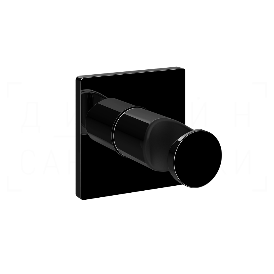 Gessi Inverso Держатель для ручного душа неподвижный, цвет: black metal PVD 73057#706